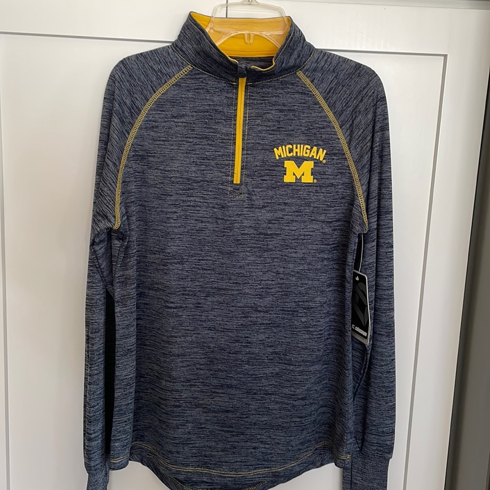 Women’s light weight jacket in “maize & blue”  Size  Medium